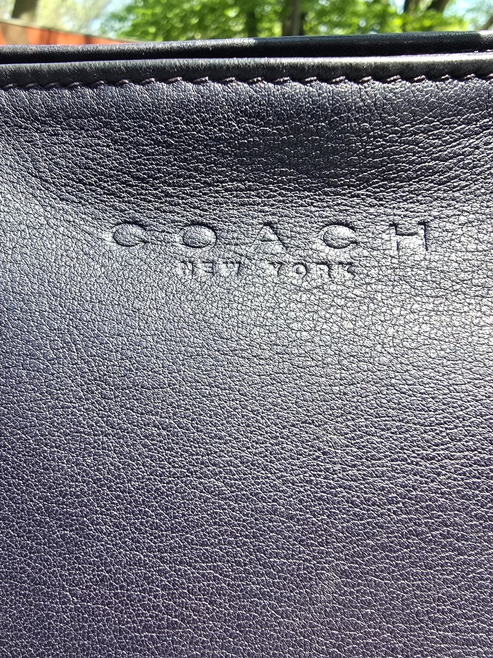 Vintage Coach Ink Lexington Satchel #4087 - Picture 3 of 12
